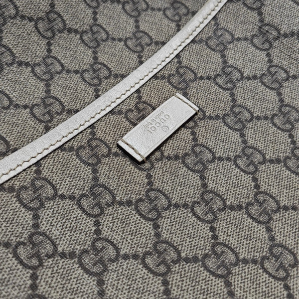 GG Supreme Monogram Coated Canvas Beige