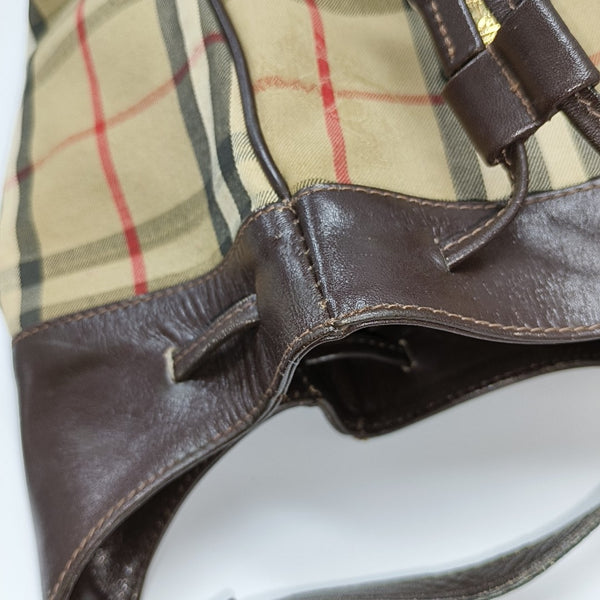 Canvas Shoulder Bag Brown