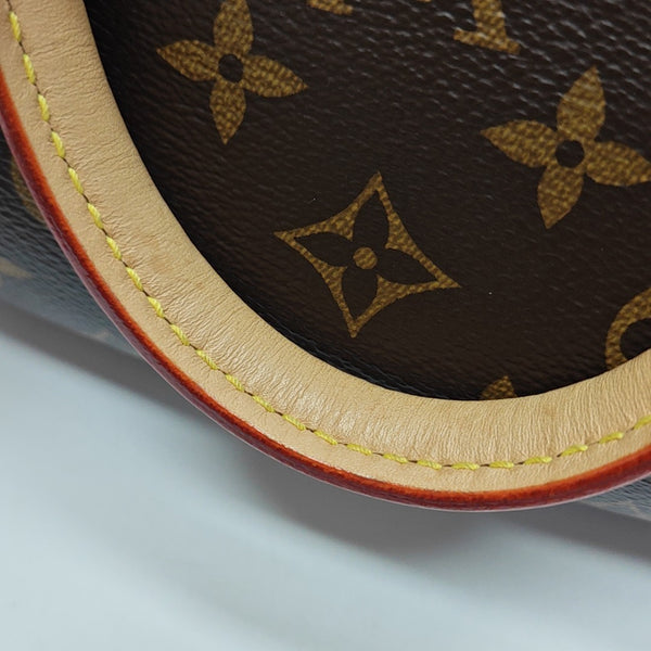 SPEEDY 20 Monogram Coated Canvas Brown