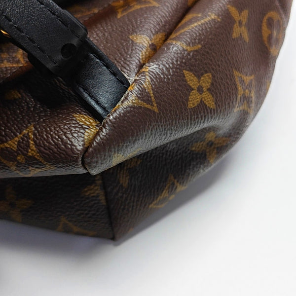 PALM SPRINGS PM Monogram Coated Canvas Brown