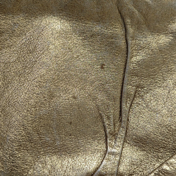 Calfskin Clutch Gold