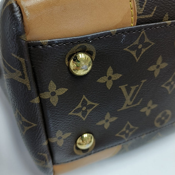 SEGUR Monogram Coated Canvas Brown