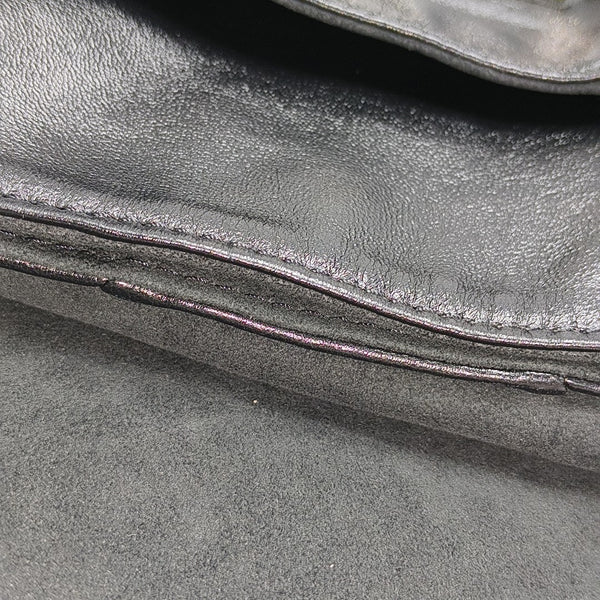 SUNSET Monogram Lambskin Black
