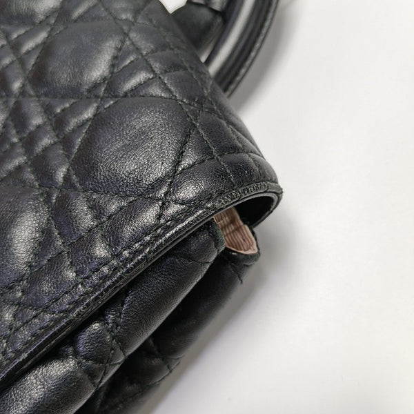 Stardust Cannage Lambskin Black