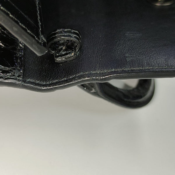 Hourglass Mini Calfskin Black