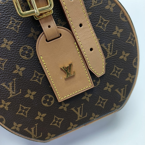 BOITE CHAPEAU PM Monogram Coated Canvas Brown