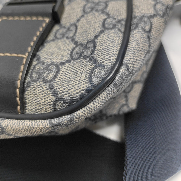 Monogram Coated Canvas Shoulder Bag Beige
