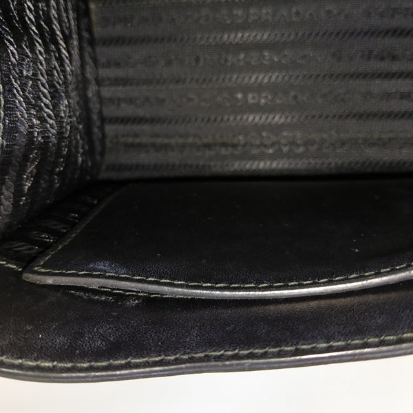 Monochrome Saffiano Calfskin Black