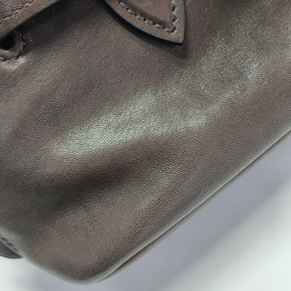 Aventure Small Lambskin Brown
