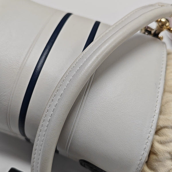 Vibe Super Mini Calfskin White