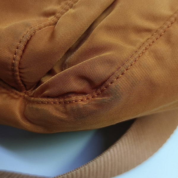 Fabric Shoulder Bag Orange
