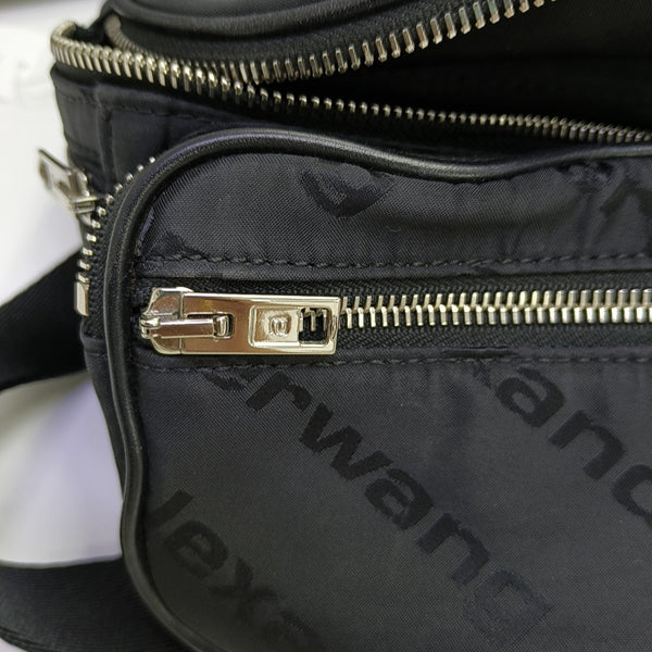 Fabric Belt Bag Black
