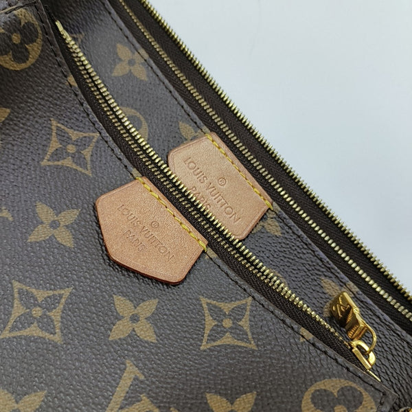 MULTI Monogram Coated Canvas Brown