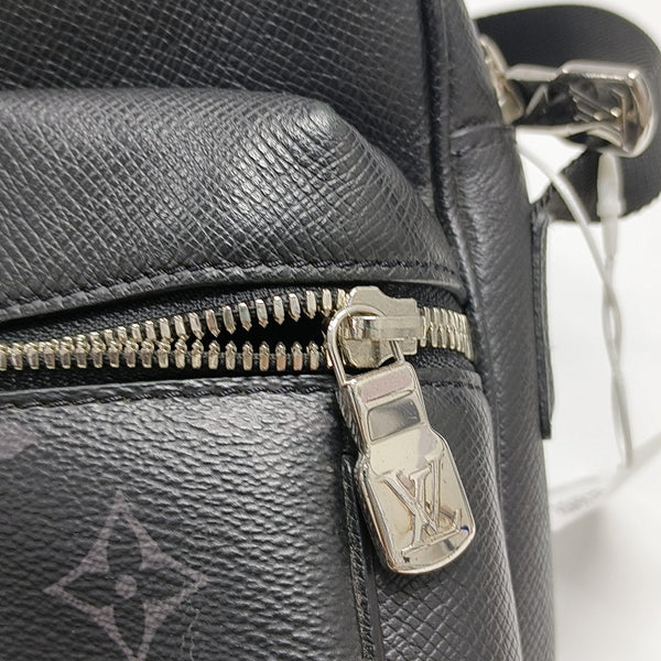 OUTDOOR PM Monogram Coated Canvas Black