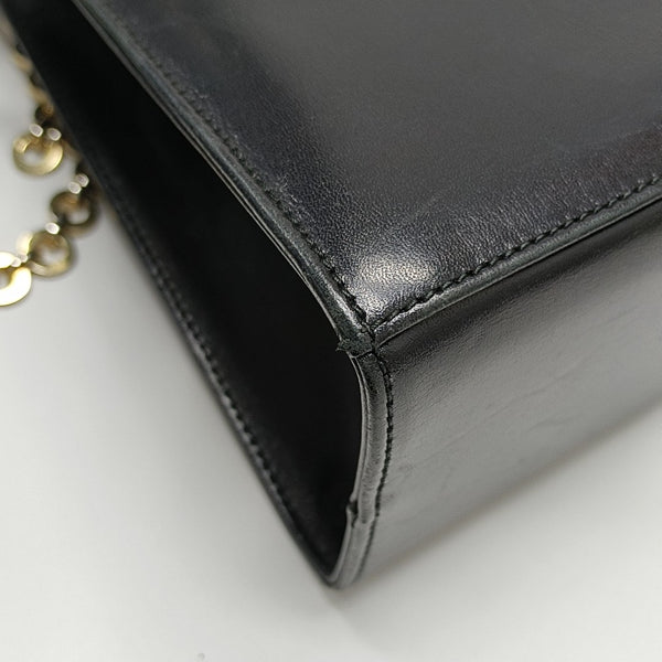 Calfskin Shoulder Bag Black