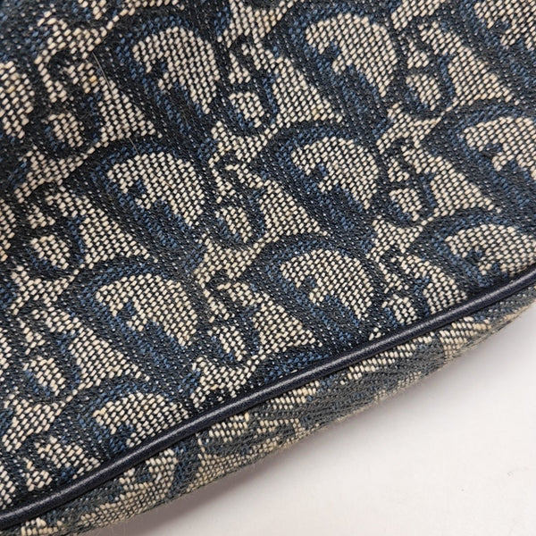 Saddle Mini Oblique Fabric Blue