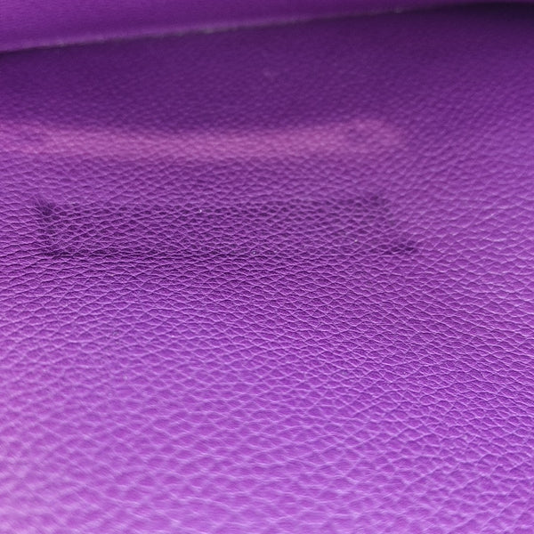 OLYMPE Monogram Coated Canvas Brown