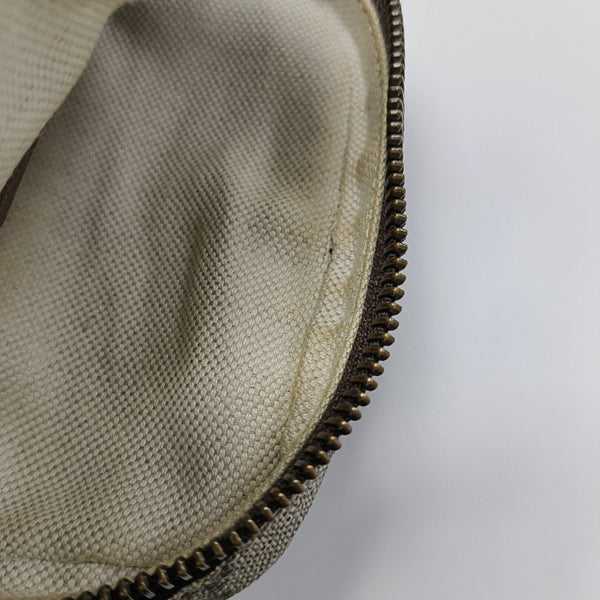 Neo Vintage Mini Monogram Coated Canvas Brown