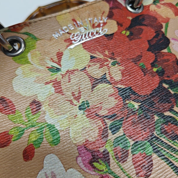 GG Blooms Calfskin Pink