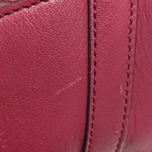 Calfskin Tote Bag Red