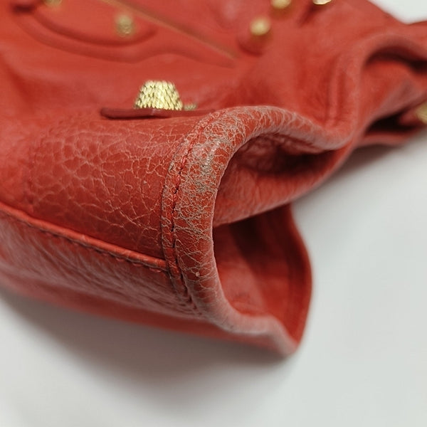 Classic City Medium Lambskin Orange