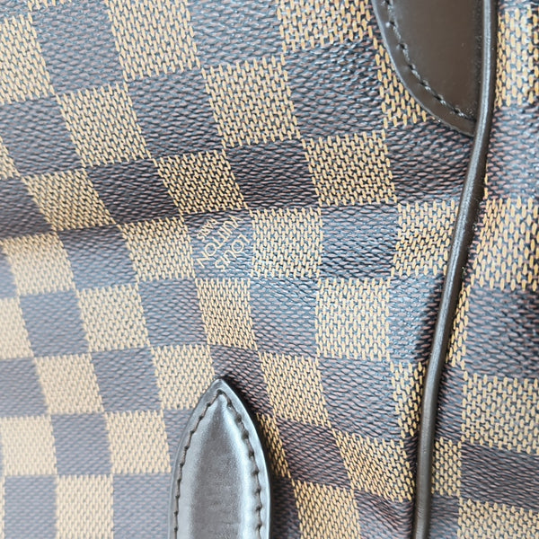 VERONA MM Damier Ebene Coated Canvas Brown