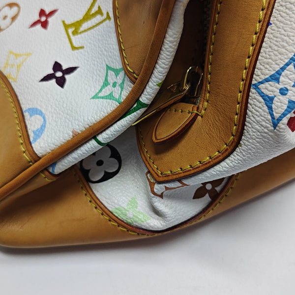 LV × TM CLAUDIA Monogram Coated Canvas White