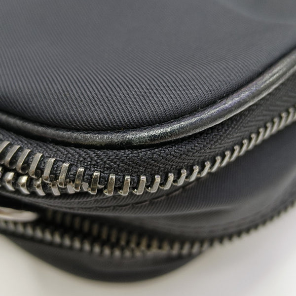 Nylon Shoulder Bag Black