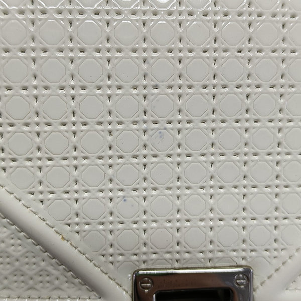 Diorama Small Cannage Calfskin White