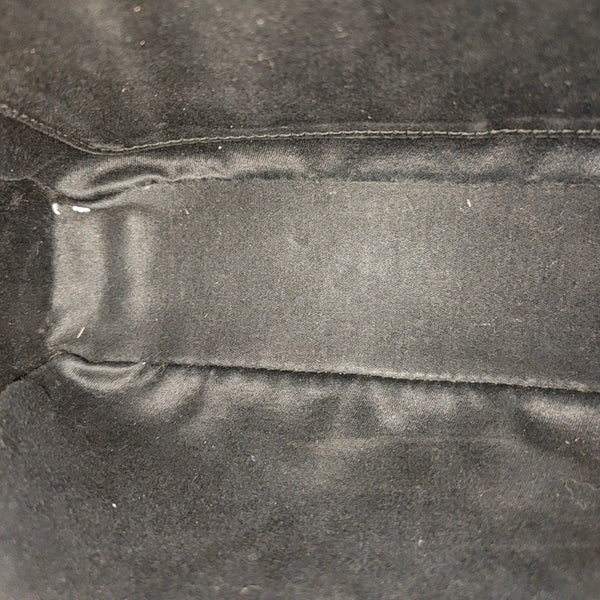 Quilted Lambskin Shoulder Bag Black