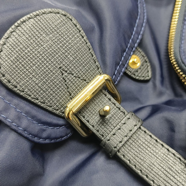 The Rucksack Nylon Blue