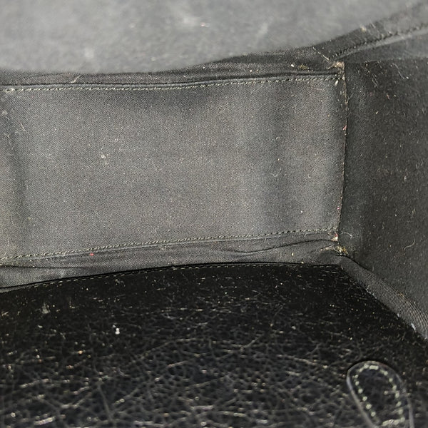 Bazar Calfskin Black