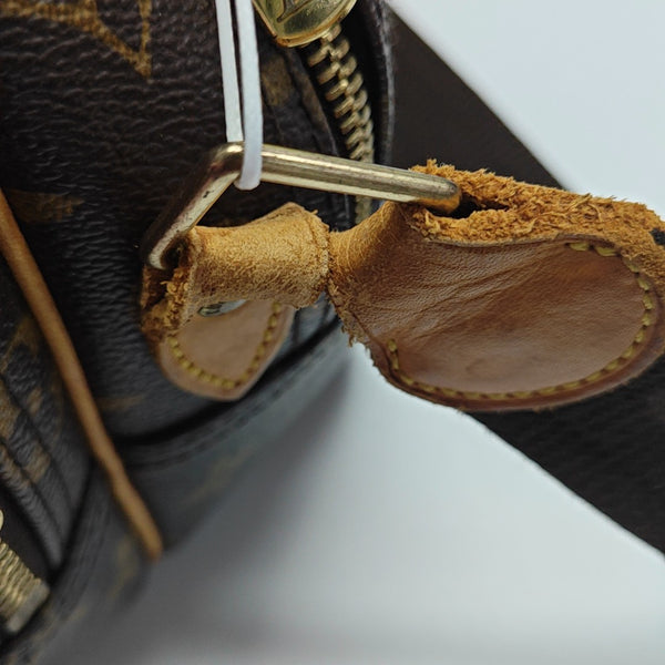 REPORTER Monogram Coated Canvas Brown