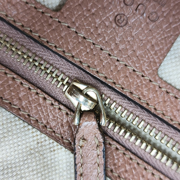 Jockey Monogram Canvas Beige