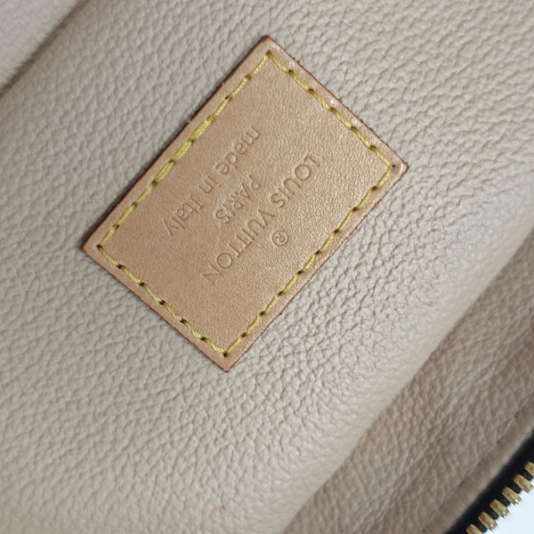 NICE Super Mini Monogram Coated Canvas Brown