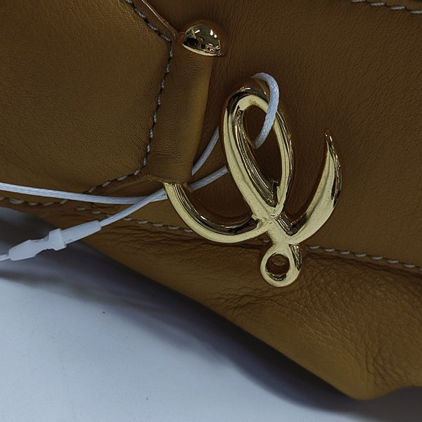 Calfskin Shoulder Bag Yellow