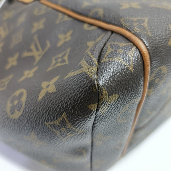 TOTALLY MM Monogram Coated Canvas Brown