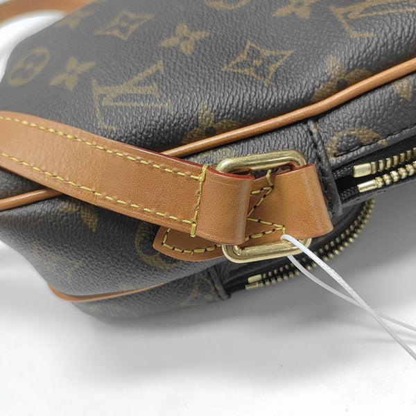 AMAZON Monogram Coated Canvas Brown