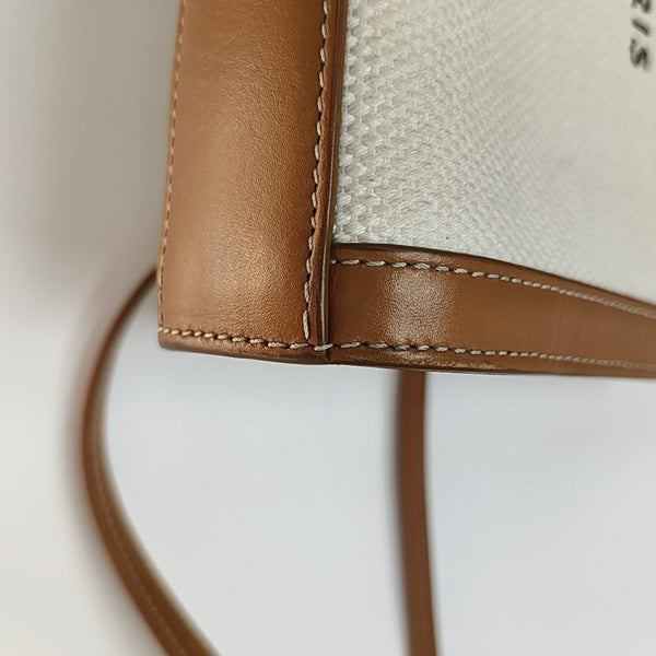 CABAS CELINE Mini Canvas White