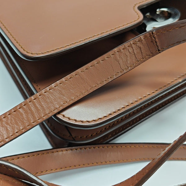 TB Small Calfskin Brown