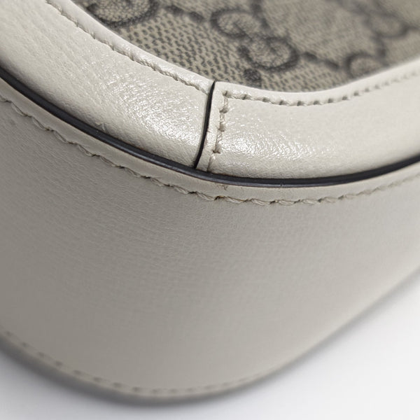 Horsebit 1955 Mini Coated Canvas Beige