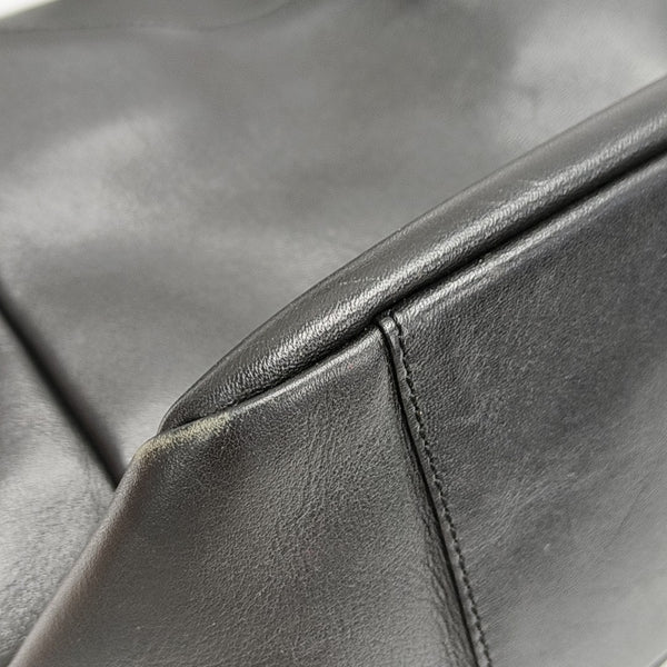 Calfskin Shoulder Bag Black