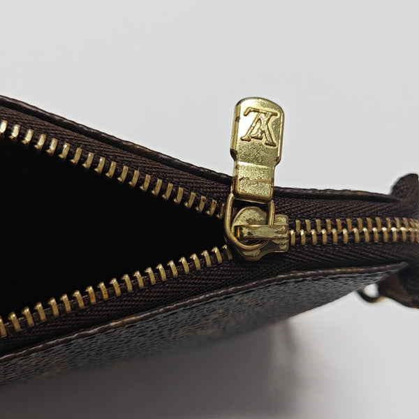 ACCESSOIRES Mini Monogram Coated Canvas Brown