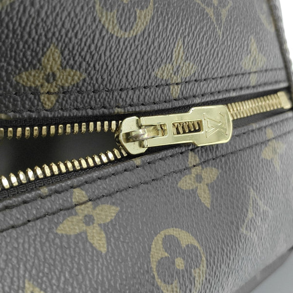 DEAUVILLE Monogram Coated Canvas Brown