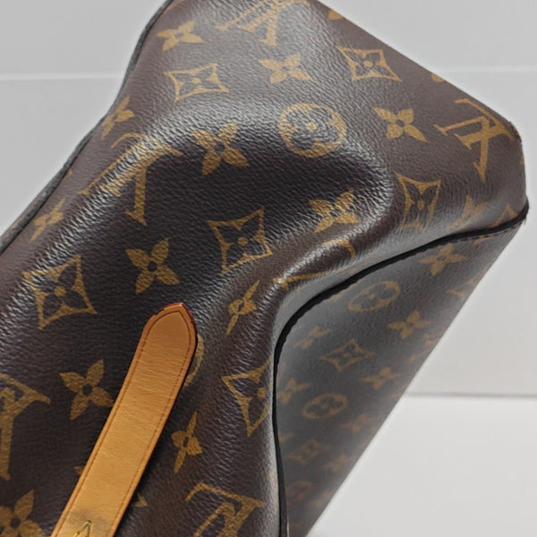 MONTAIGNE Monogram Coated Canvas Brown