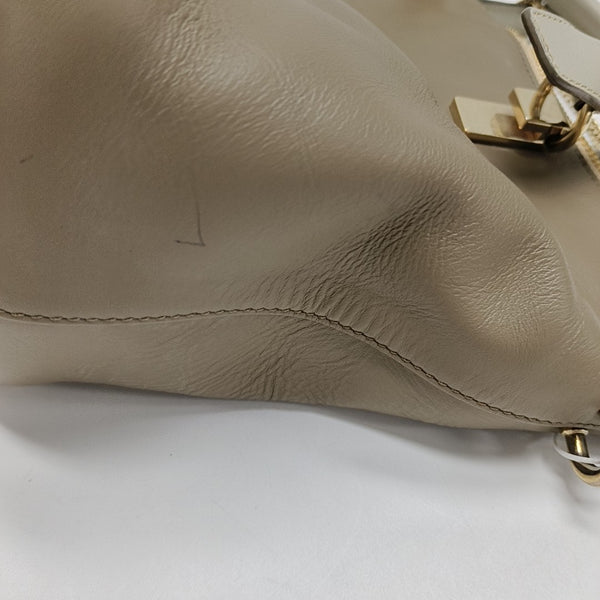 Calfskin Tote Bag Gray