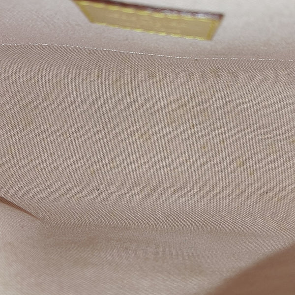 CROISETTE Damier Azur Coated Canvas White