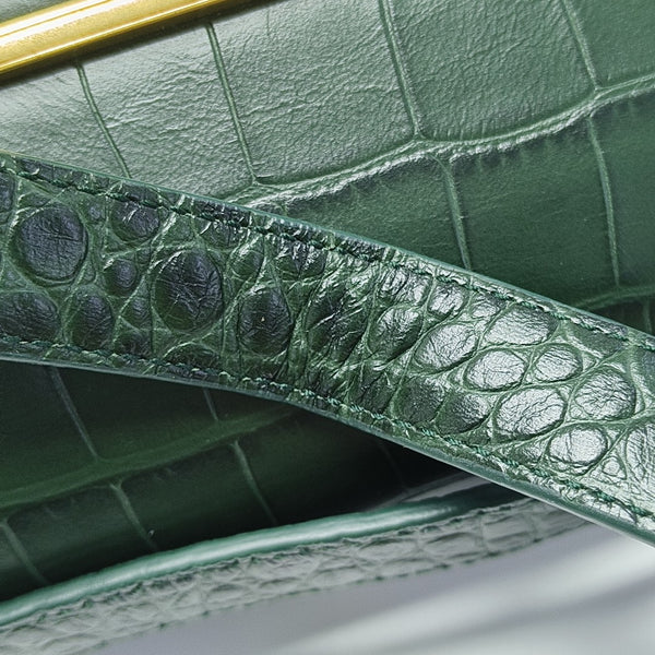 Calfskin Shoulder Bag Green