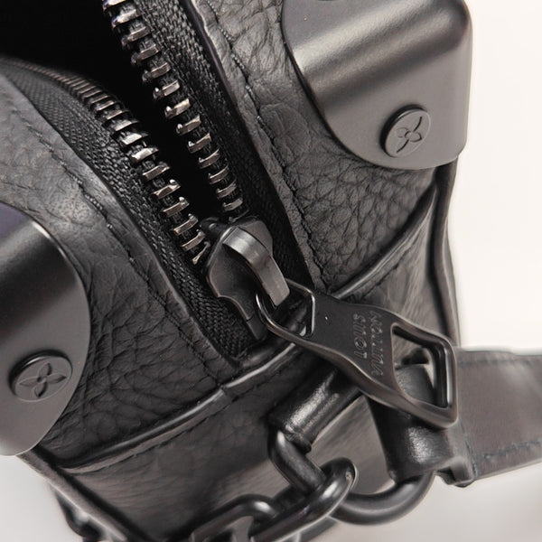 SOFT TRUNK Mini Monogram Calfskin Black