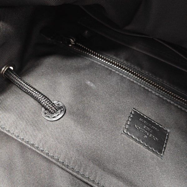 CHRISTOPHER MM Monogram Coated Canvas Gray